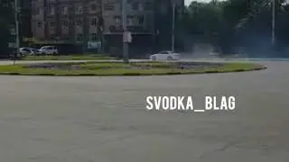 Неудачный дрифт на благовещенском вокзале