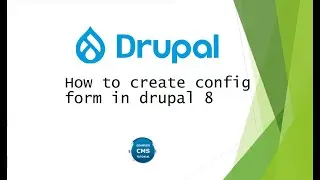 How to create config form in drupal 8