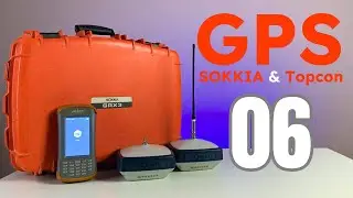 ربط الجهاز و العمل بطريقة الـ PPK - الدرس السادس -  دورة شرح الـ جي بي أس I GPS GNSS SOKKIA & Topcon