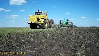 К-701 ПК КУЗБАСС Посев льна сезон 2020