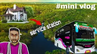 From home to service station 🚉 Bus simulator indonesia 