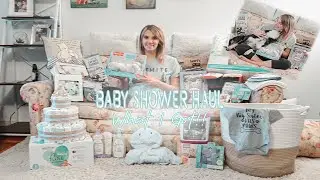 WHAT I GOT FROM MY BABY SHOWER | Baby Shower Haul & Registry Ideas | LauraPaige