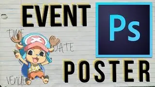 HOW TO MAKE AN EVENT POSTER - PHOTOSHOP CC 2014 [1080P]