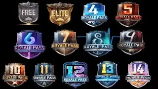 PUBG MOBILE: ВСЕ ROYAL PASS НАГРАДЫ 1-14 СЕЗОН
