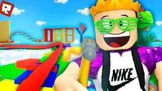 невероятно лёгкое обби в roblox Это было очень легко