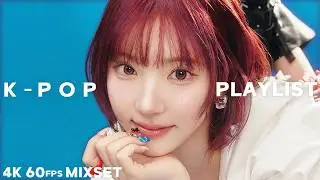 K-Pop Playlist | Warm Spring April Girl Group MV Collection | 4K 60FPS