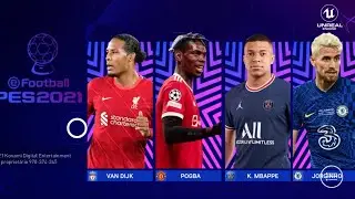 CHAMPIONS LEAGUE PATCH 5.6.0 ATUALIZADO ! PES MOBILE 2021