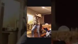 Funny cowboy dancing to country rap😂😂