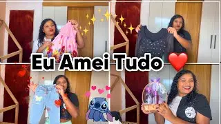 COMPREI MUITA COISA PRA ALICIA E PRA MIM ❤️
