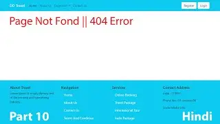 404 Page Not Found in React js
