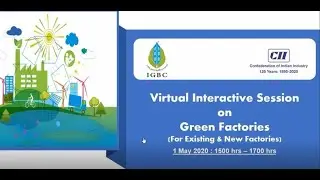 IGBC's Virtual Session on Green Factories
