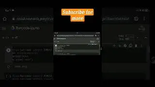 #how to create bar code using #python ||Python helper|| #shorts #programming