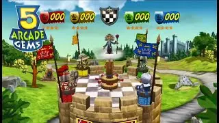 5 Arcade Gems - Templar Bashing [WiiWare] Gameplay