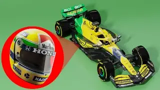 McLaren's Tribute Livery To Ayrton Senna