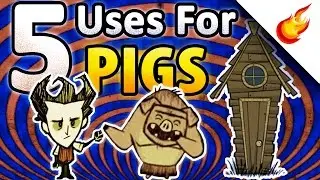 🐷 5 Primary Uses For PIGS in DON'T STARVE TOGETHER
