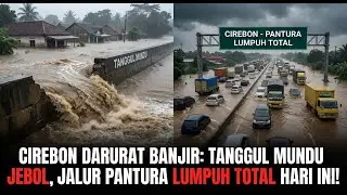 Cirebon Flood Emergency: Mundu Levee Collapses, Pantura Highway Completely Paralyzed Today!