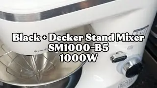 BLACK+DECKER SM1000-B5 Kitchen Machine | Stand Mixer | Quick Look