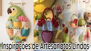 70 Inspirações Com Retalhos e Tecidos/ Lindas Ideias 