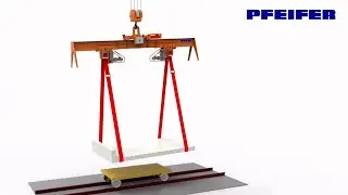 Turnover spreader beam