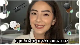 FULL FACE OF SAIE BEAUTY| FIRST IMPRESSIONS & REVIEW