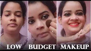 Black Smoke Eye Low Budget Makeup || कम कीमत मे मेकअप || Affordable Makeup || #VE1