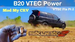 B20 VTEC CRV Skunk2 Lost Motion Assembly Install & ACL oil pump Results / Honda Rd1 B-Series Mod MY