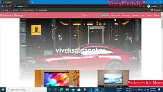 My first Website in React || vicraltechjr.||viveksalgaonkar||