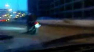 байкер зимой.3GP