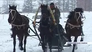 В поселке Глядень Назаровского района Красноярского края состоялись традиционные скачки