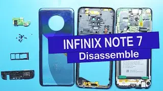 Infinix Note 7 Disassemble Back Penal Remove