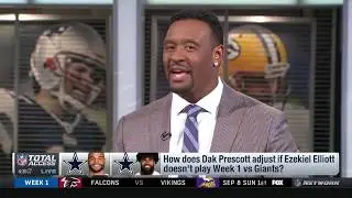 How does Dak Prescott adjust if Ezekiel Elliott doesn`t play vs Giants?