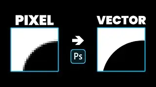 How to Create a Logo Into a Vector Shape Layer In Photoshop