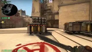 Easily jump onto default for fast palace pushes or new angles on A site mirage