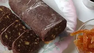 Незабываемый вкус детства. Сливочно - шоколадная колбаса.