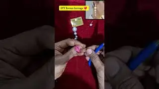 DIY Korean Earrings 😱 #youtubeshorts #shorts #diy #earrings #korean #shortvideo @CrafterAditi