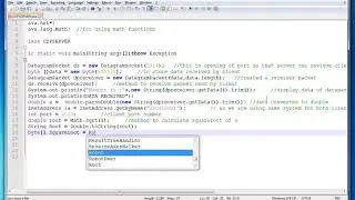 Client Server Communication using UDP - Distributed System.