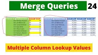 Merge Queries Multiple Columns in Power Query | Power Query Tutorial 2022