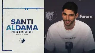 Santi Aldama Press Conference | 4/5/2024