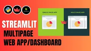Multipage Web App/Dashboard using Streamlit 📊📈  | Sunny Solanki 👨‍💻