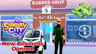 Sunday City: Sim Life | Bushy-Do Barbershop Complete 😊