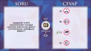 DİKKATLİ DİNLEYEN SINAVI KAZANDI / EYLÜL EHLİYET SINAV SORULARI / EHLİYET SINAV SORULARI 2025