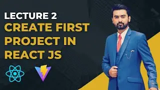 2 | Create First React JS Project in Urdu / Hindi