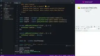 JavaScript HTML5 APIs 061 Triggering localStorage from UI Events
