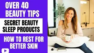 Secret beauty sleep tips for better looking skin + doggie tips at end!