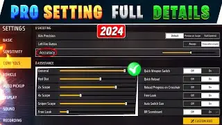 Free fire setting full details in tamil || After update headshot sensitivity 🔥 || Free fire setting