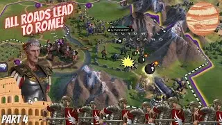 VATICAN CITY STATE 😡 | Civilization 6 ROME Walkthrough | Part 4