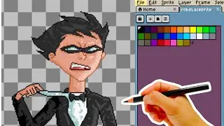 Dealing With Depression FT. Robin (Art Timelapese)