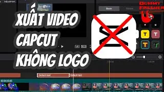 How to export Capcut PC video without logo!