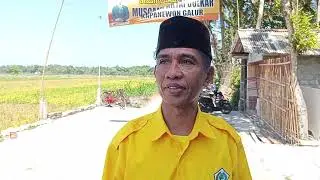 Penjelasan Muscam oleh Agung Prajoko selaku ketua terpilih PK Golkar 2026 wilayah Kapanewon Galur 
