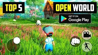 Top 5 New OPEN WORLD Games for Android | Best Open World Games for Android #androidgames #android